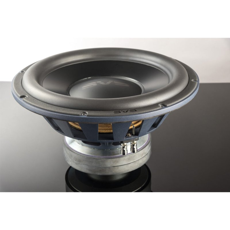 SVS PB-3000 Subwoofer Black Ash — driver close-up
