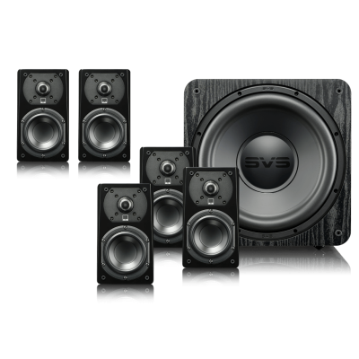 SVS Prime 5.1 System - Black Ash