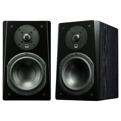 SVS Prime Bookshelf Speaker - Black Ash (Pair)