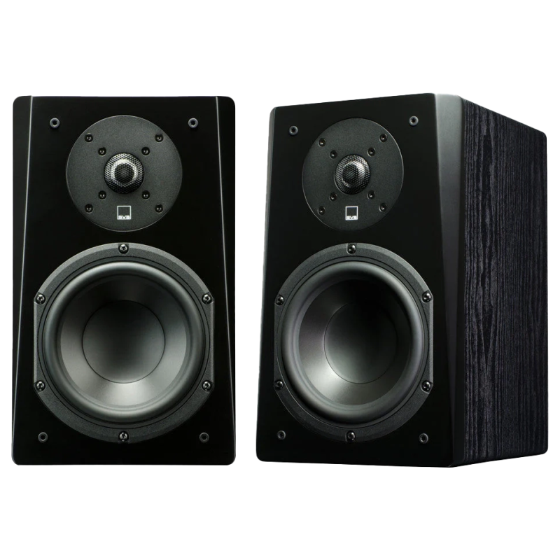 SVS Prime Bookshelf Speaker - Black Ash (Pair)