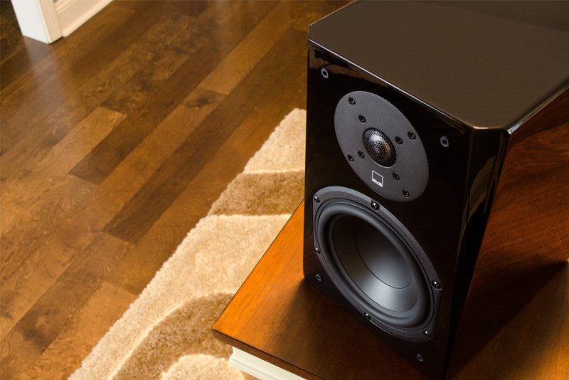 SVS Prime Bookshelf Speaker - Black Ash (Pair) — lifestyle