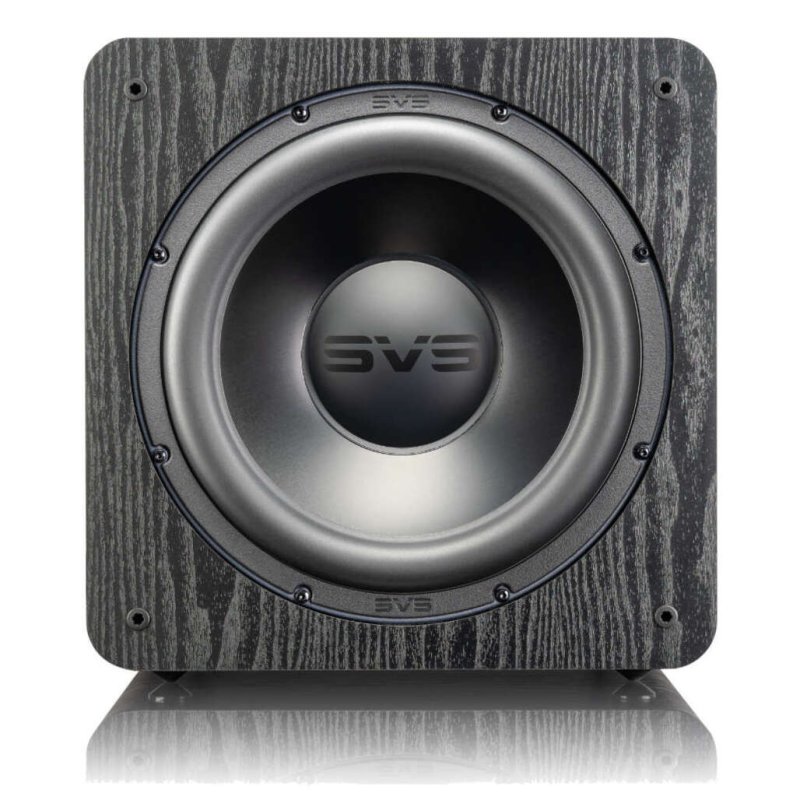 SVS SB-2000 Pro Subwoofer Black Ash — front view