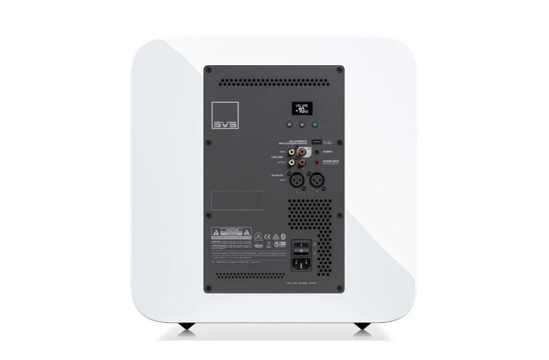 SVS SB-3000 R | Evolution Subwoofer Gloss White — rear panel
