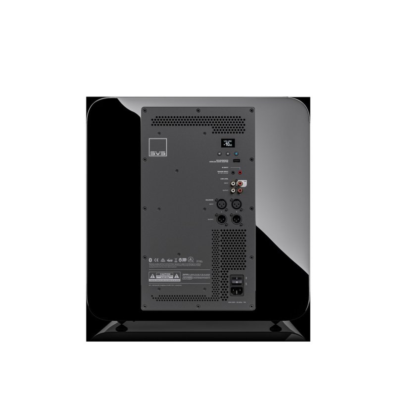 SVS SB-5000 Subwoofer Black Ash — rear panel