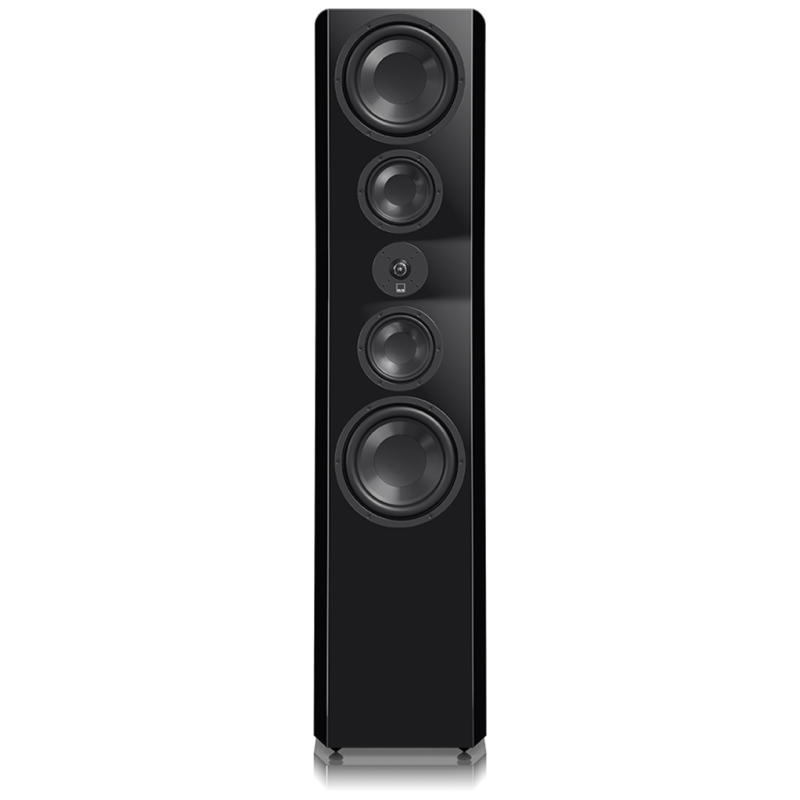 SVS Ultra Evolution Pinnacle - Piano Gloss Black - Front View