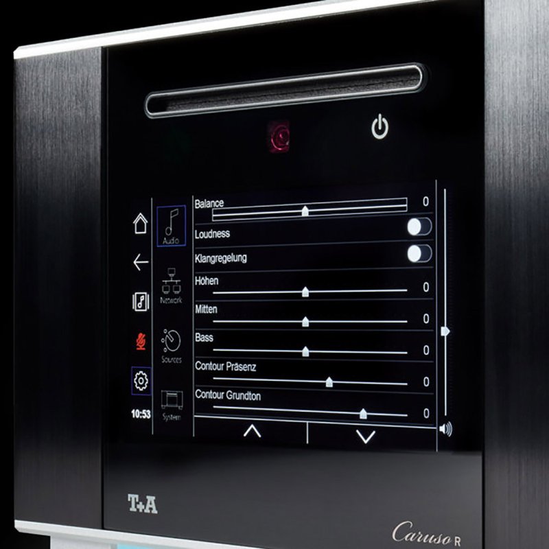 T+A Caruso R Multi-Source Receiver Display Close-Up