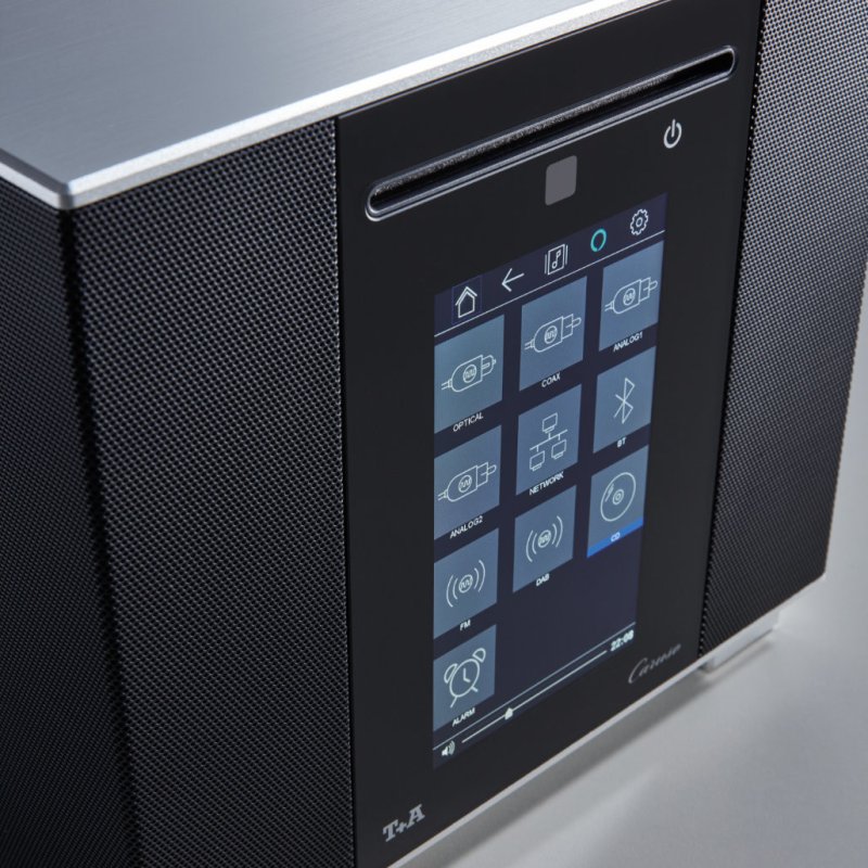 T+A Caruso All-in-One Music System — front angle close-up