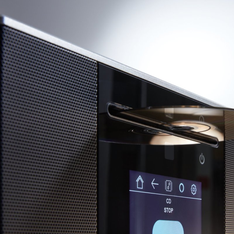 T+A Caruso All-in-One Music System — CD slot detail