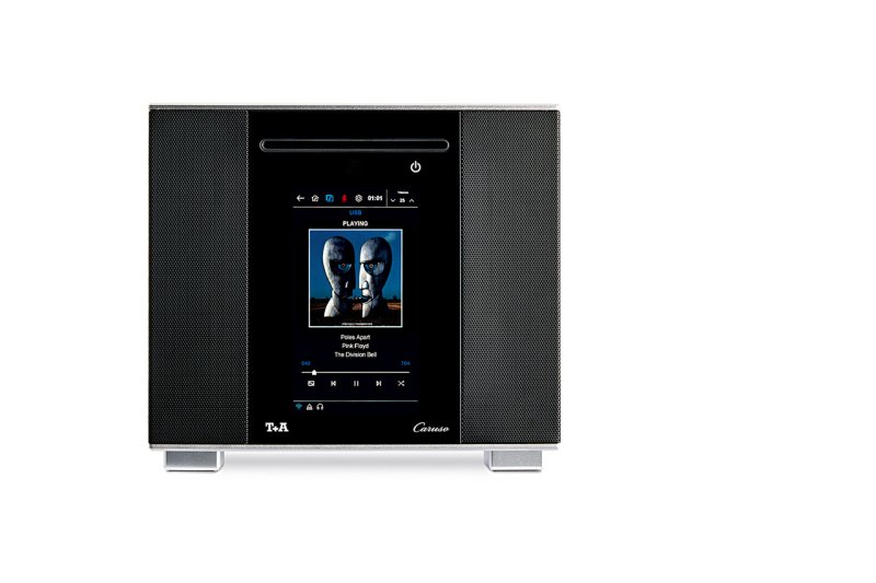 T+A Caruso All-in-One Music System — now playing screen