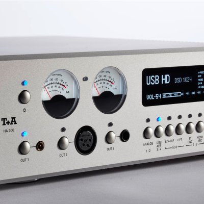 T+A Solitaire HA 200 Headphone Amplifier Silver