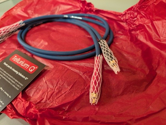 Tellurium Q Blue RCA