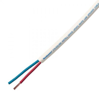 Van Damme White Line LSZH 2.5mm Speaker Cable (Per Metre)