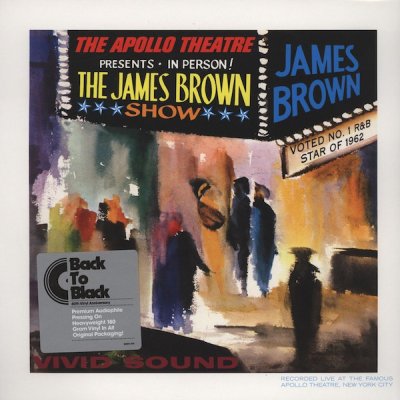 James Brown - Live at the Apollo [180g, Back To Black] (LP) Vinyl