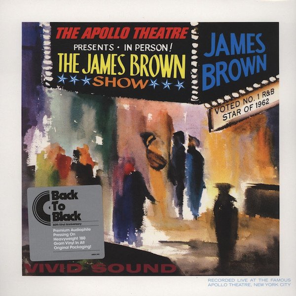 James Brown - Live at the Apollo [180g, Back To Black] (LP) Vinyl