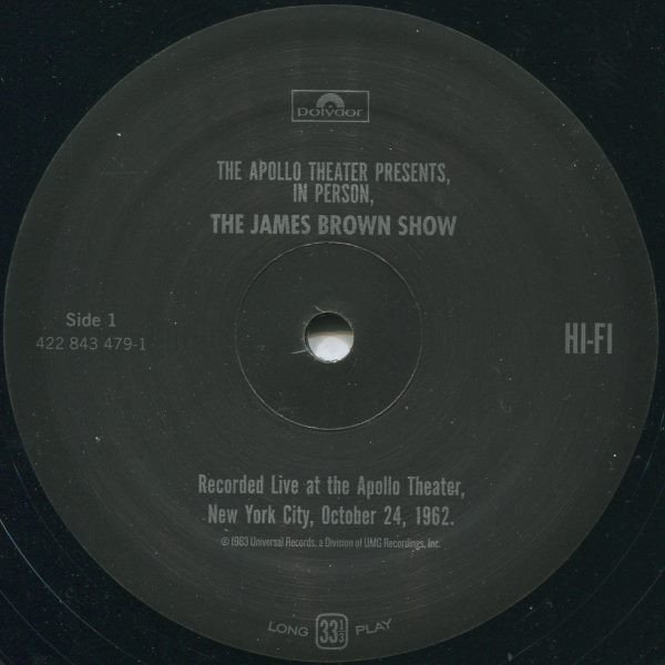 Polydor record label, side 1