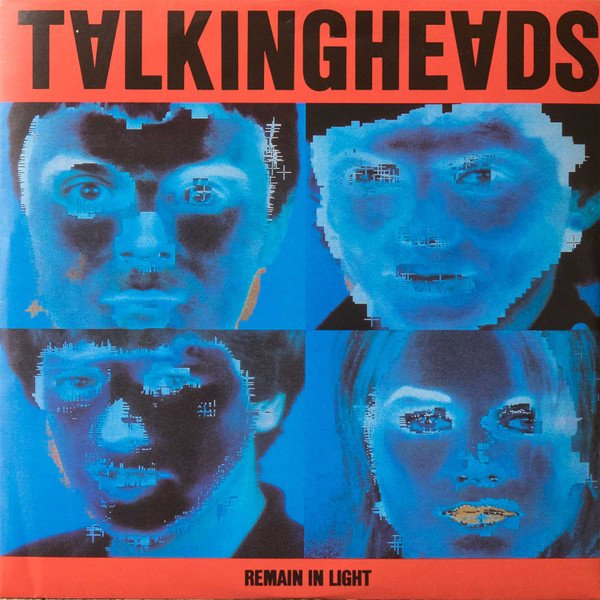 Talking Heads - Remain In Light (LP) Vinyl, alternative blue cover artwork