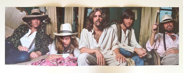 Eagles Hotel California LP replica Norman Seeff band poster