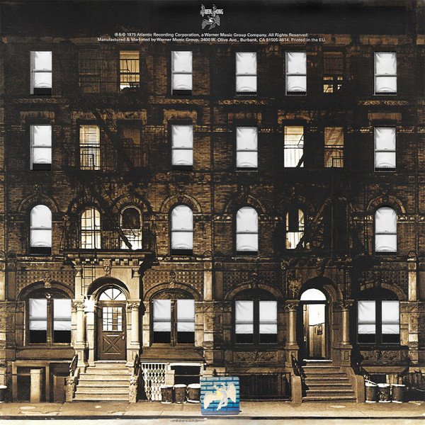 Led Zeppelin - Physical Graffiti (2LP) Vinyl, rear sleeve
