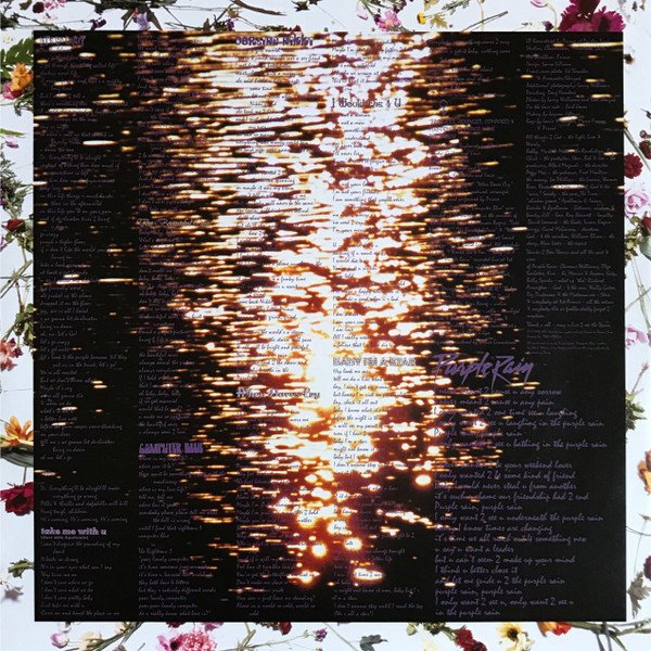 Prince and The Revolution - Purple Rain (LP) Vinyl, printed inner sleeve with lyrics and credits