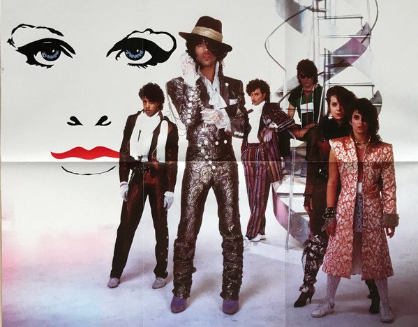 Prince and The Revolution - Purple Rain (LP) Vinyl, included poster of Prince and The Revolution