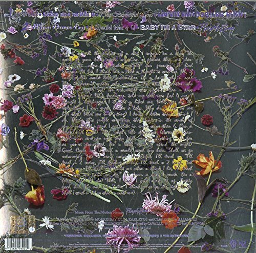 Prince and The Revolution - Purple Rain (LP) Vinyl, rear sleeve with track listing