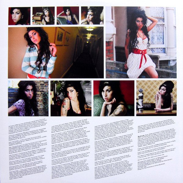 Inner sleeve photography and album credits