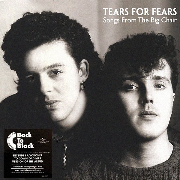 Tears For Fears - Songs From The Big Chair (LP) Vinyl, sealed sleeve with Back To Black hype sticker
