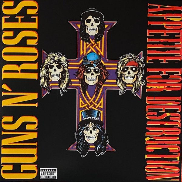 Guns N' Roses - Appetite For Destruction (LP) Vinyl