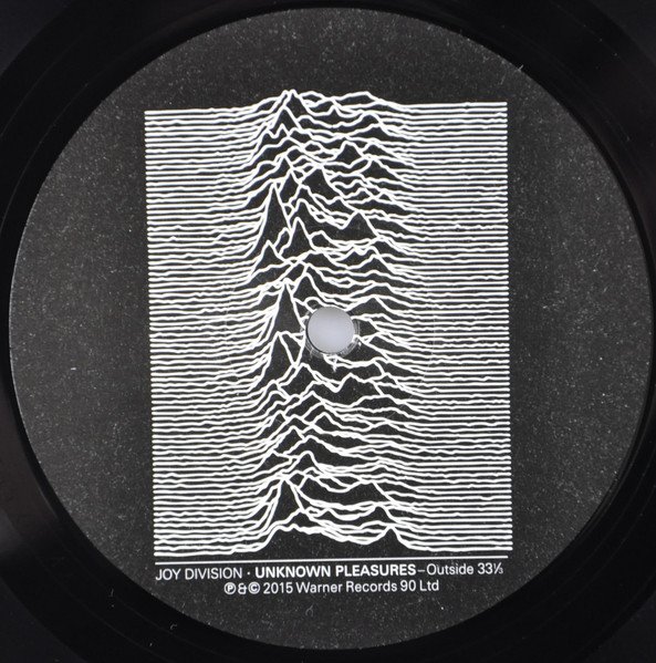 180g black vinyl record, side A Outside label