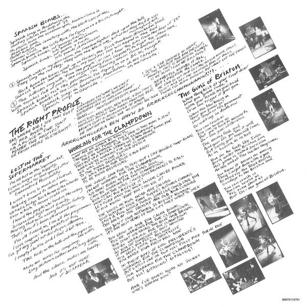 The Clash - London Calling [180g] (2LP) Vinyl, printed inner sleeve with side two lyrics