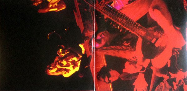 Primal Scream Screamadelica 2LP gatefold interior with live band photograph