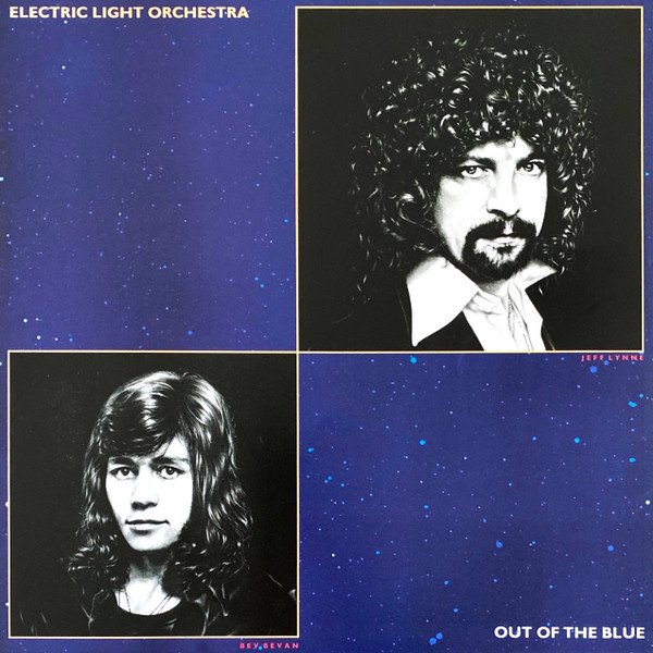 Electric Light Orchestra Out of the Blue 2LP inner sleeve band portraits