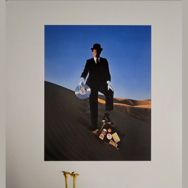 Pink Floyd Wish You Were Here 180g vinyl LP rear cover
