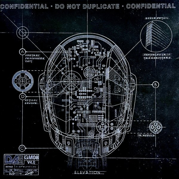 Daft Punk Random Access Memories 2LP inner sleeve artwork