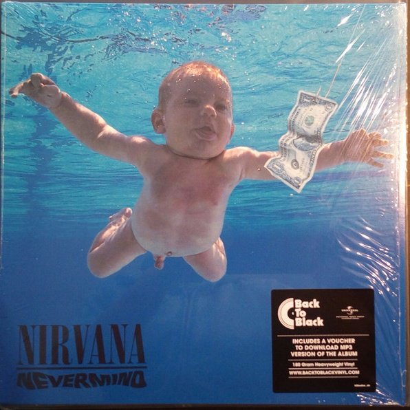 Sealed copy showing the Back To Black 180 gram heavyweight vinyl sticker
