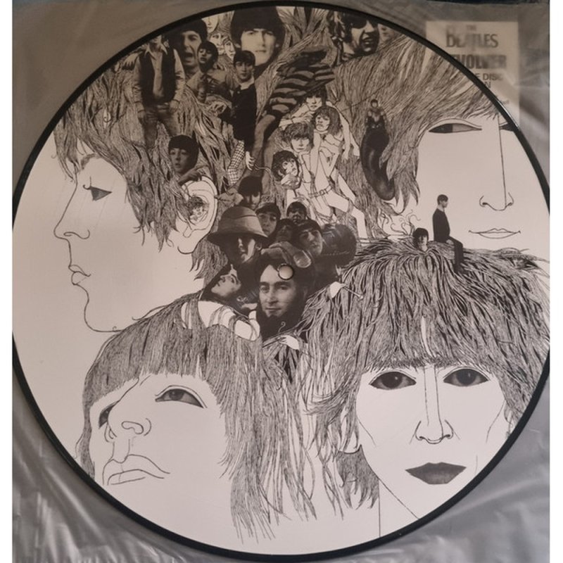 The Beatles Revolver picture disc side one cover artwork
