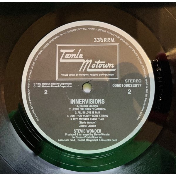 Tamla Motown record label, side 2