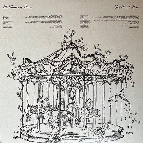Laufey - A Matter of Time: The Final Hour (2LP) Vinyl, credits sleeve with carousel artwork