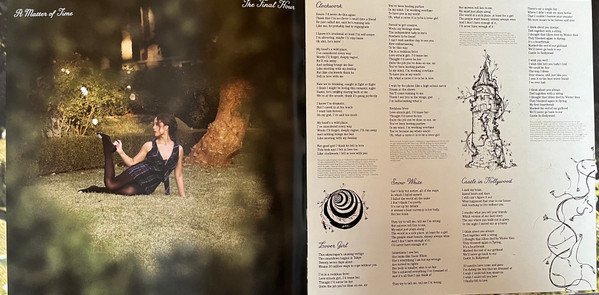 Laufey - A Matter of Time: The Final Hour (2LP) Vinyl, printed inner sleeve with lyrics and illustrations