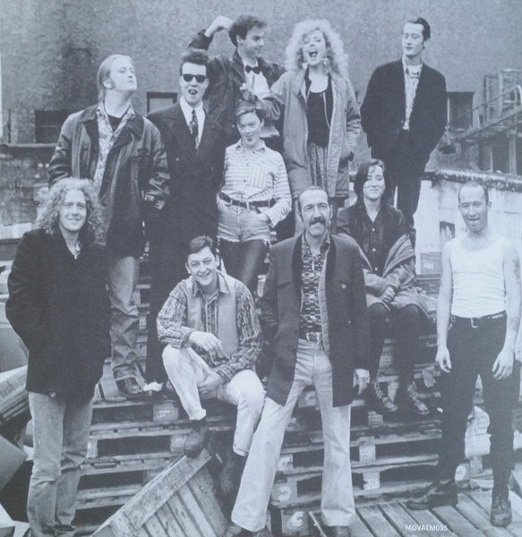The Commitments soundtrack LP booklet photograph of the film cast