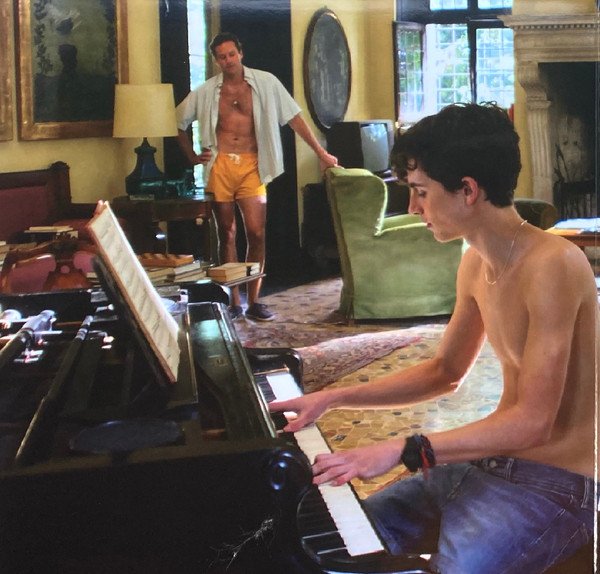 Call Me By Your Name Original Motion Picture Soundtrack, printed film still artwork