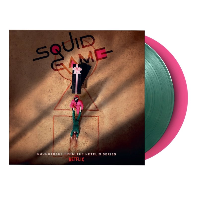 Jung Jaeil - Squid Game (OST) [Coloured] (2LP) Vinyl - Green and Pink Vinyl