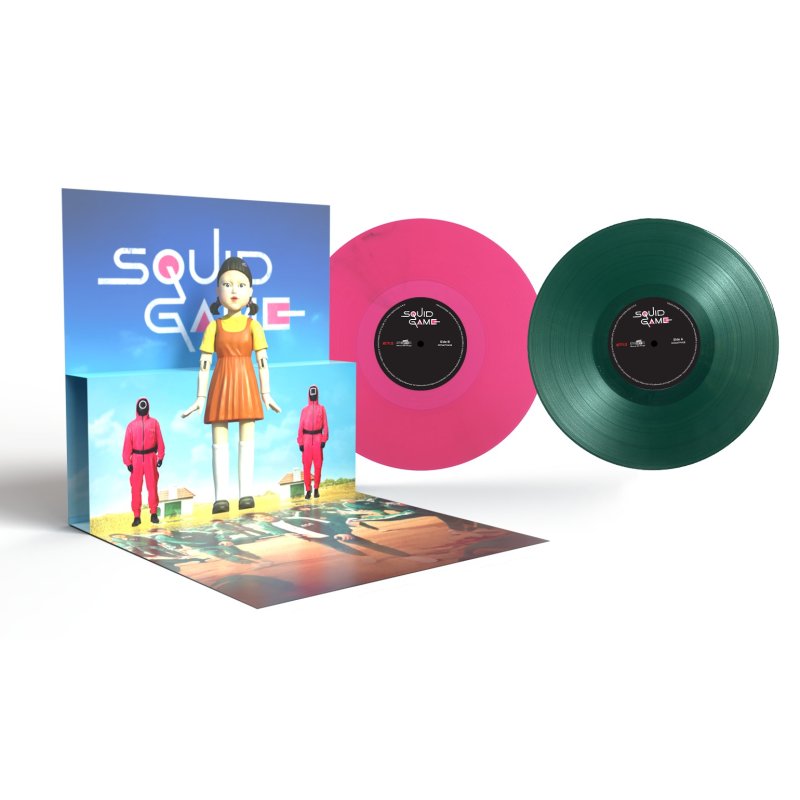Jung Jaeil - Squid Game (OST) [Coloured] (2LP) Vinyl - Pop-Up Gatefold Sleeve