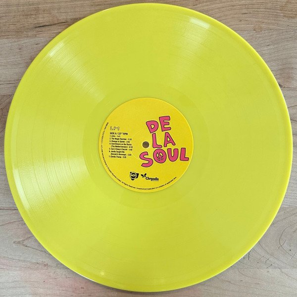 De La Soul - 3 Feet High And Rising [180g, Yellow, Comic Insert] (2LP) Vinyl - 180g Opaque Yellow Vinyl