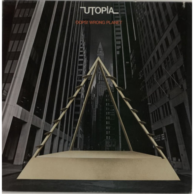 Utopia - Oops! Wrong Planet LP - Silver Vinyl