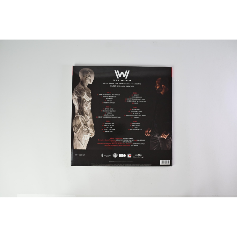 Westworld (Music From The HBO Series - Season 2) - Ramin Djawadi | Limited Edition 3x 180G Silver Vinyl LP — back cover