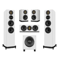 Wharfedale Evo 5.4 with Evo 5.1 5.1 Speaker Package White