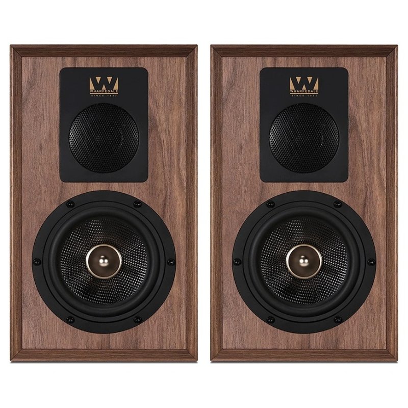 Wharfedale Aston Walnut Front View