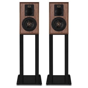 Wharfedale Aston & Stands Package Walnut (Pair)
