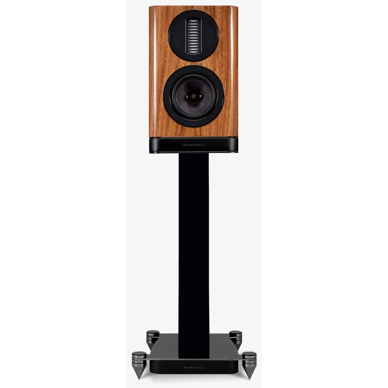 Wharfedale Aura 1 Hi-Gloss Walnut front view